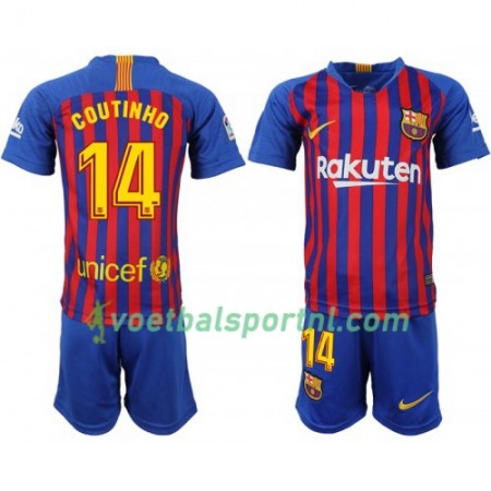 FC Barcelona Coutinho 14 Kind Thuis Tenue 2018-19